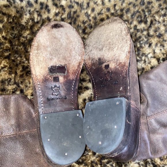 Dolce Vita Brown Leather Boots - Picture 3 of 4